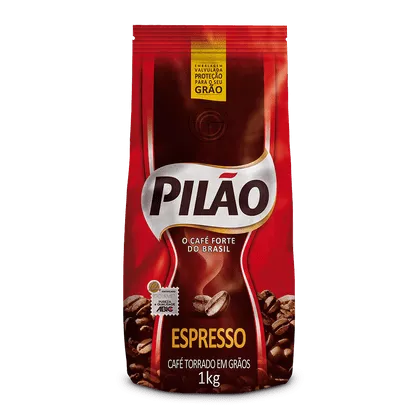 [ame R$32,31] Caf Pilo Torrado Em Gros Espresso 1kg + Brinde 10 Cpsulas