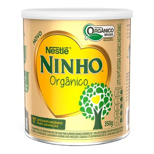 Leite Em P Nestle Ninho Integral Orgnico 350g