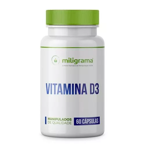 Vitamina D3 10.000ui 60 Cpsulas