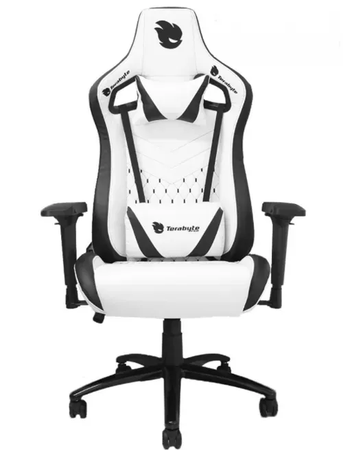 Cadeira Gamer Terabyte White Throne, Reclinvel, 4d, Branco E Preto