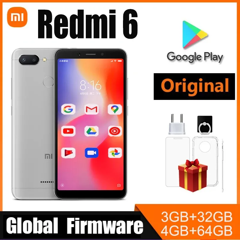 Xiaomi Smartphone Redmi 6, 4g 64gb
