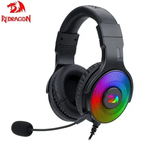 Headset Redragon Pandora H350rgb Backlight Para Jogos/headphone Com Microfone Usb Surround Sound (imposto Includo)