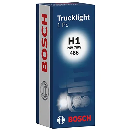 [ Prime | + Por - R$ 14,53 ] Bosch - Lmpada De Farol H1 Bosch Truck Light - 24v 70w Halgena