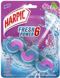 Harpic Bloco Sanitrio Fresh Power, Lavanda