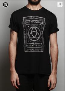 [leve 2, Pague 1] Camiseta Dark (sic Mundus) | R$ 37
