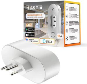 Tomada Inteligente Smart Plug Wi-fi Rsmart 10a | R$ 99