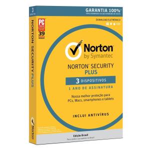 Norton Antivirus Security Plus Para 3 Dispositivos - Digital Para Download