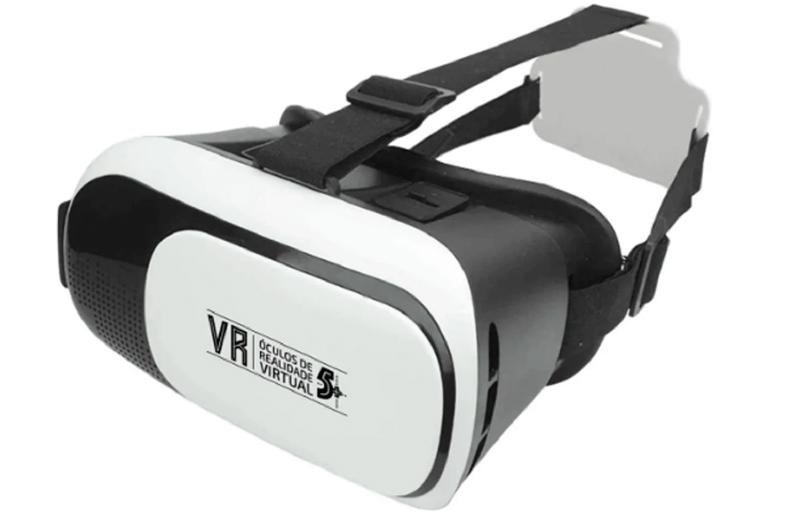 Óculos De Realidade Virtual Vr 5+ Box 2.0 Premium Com 3d E Android. Parcele Em Até 12x!