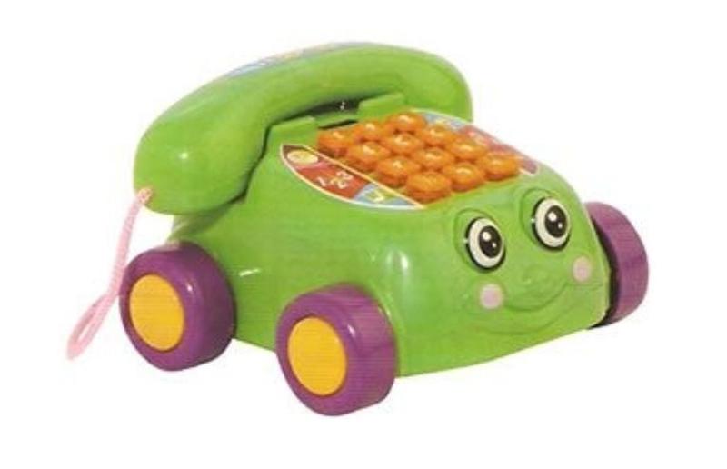 Brinquedo Infantil Telefone Fom Fom Com Sons Da Dtc - Modelo 1540