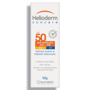 Promo Leve 2 Pague 1 Protetor Solar Facial Helioderm Fps50 50g - R$27