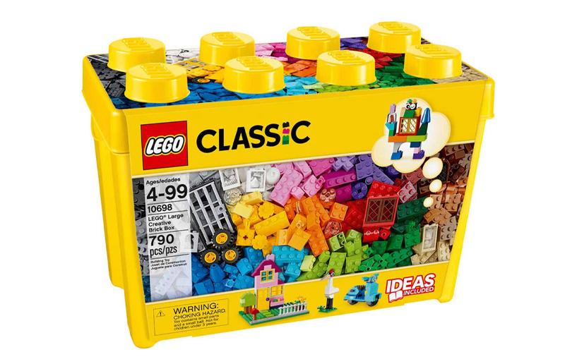 Caixa Grande De Peças Criativas Lego Classic Com 790 Peças - Modelo 10698. Em Até 12x!