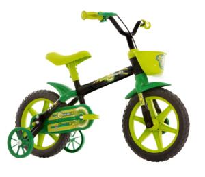 Bicicleta Infantil Aro 12 Track & Bikes Arco-íris - Verde | R$129