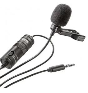 Microfone De Lapela Boya By-m1 Preto