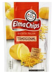 Batata Palha Tradicional Elma Chips Sach 110g | R$2,99