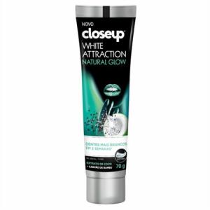Creme Dental Closeup White Attraction Natural Glow 70g | R$ 2,25