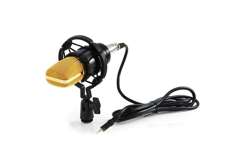 Microfone Condensador Unidirecional Profissional