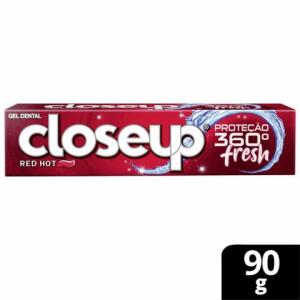 Gel Dental Closeup Proteo 360 Fresh Red Hot 90g | R$ 1,75