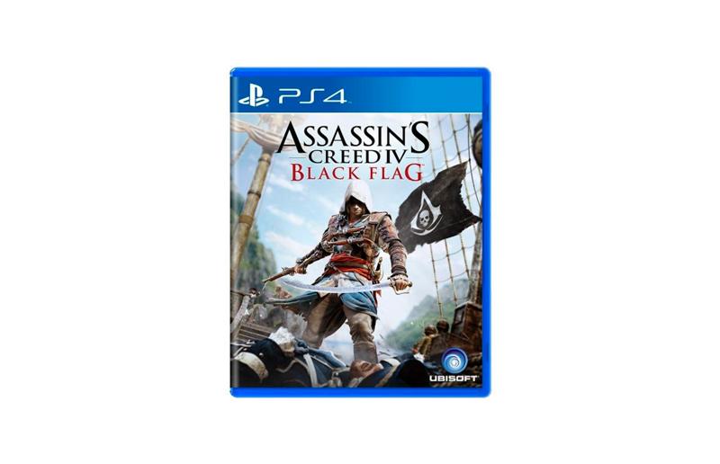 Jogo Assassins Creed 4 Black Flag Em Mídia Física Para Ps4
