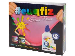 Slime Euqfiz Slime Neon - I9 Brinquedos | R$9