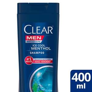 Shampoo Clear Ice Cool Menthol 400ml | R$12
