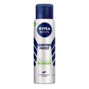 Desodorante Antitranspirante Aerosol Nívea Sensitive Protect 150ml , Compre 2 Pague 1 | R$7