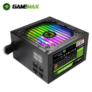 Gamemax Psu Rgb Fonte De Alimentao 600w Semi Modular 80 | R$378