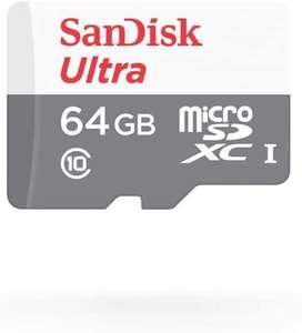 Cartao De Memoria Sandisk Ultra Microsdxc Uhs-i Card With Adapter – 64gb R$69