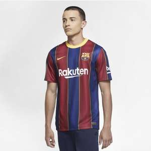 Camisa Nike Barcelona I 2020/21 Torcedor Pro Masculina | R$130