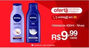 Hidratante Desodorante Milk Nvea 400ml | R$10