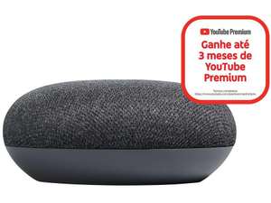 Nest Mini 2 Gerao Smart Speaker - Com Google Assistente Cor Carvo | R$159