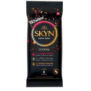 Preservativo Blowtex Skyn Cocktail - 30% Na 2 Unid | R$13