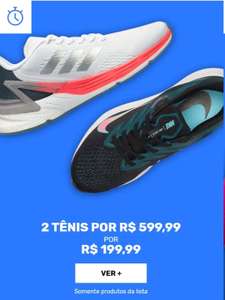 [app - 2 Por R$599] - Nike / Adidas / Asics