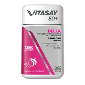 Suplemento Vitamínico Vitasay 50+ Bella 60 Comprimidos | R$46