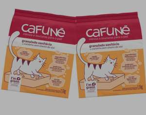Combo Granulado Sanitrio Cafun Para Gatos | R$ 18