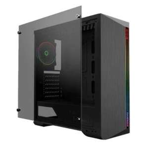 Gabinete Gamemax Shine Rgb Rainbow Vidro | R$269