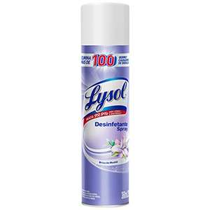 Desinfetante Spray Lysol Brisa Da Manh 360ml Aerossol, Roxo | R$ 12