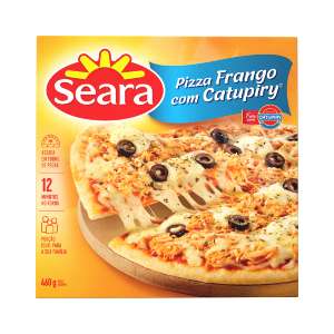 Pizzas Congeladas Seara 460g Por R$8,09