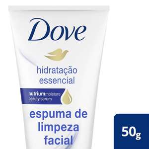 Espuma De Limpeza Facial Dove Hidratao Essencial 50g | R$6