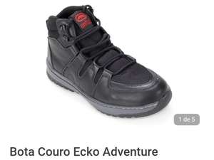 Bota Couro Ecko Adventure Masculina | R$102
