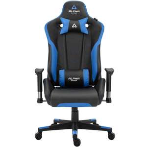 Cadeira Gamer Alpha Gamer Zeta Black Blue - Agzeta-bk-bl | R$870