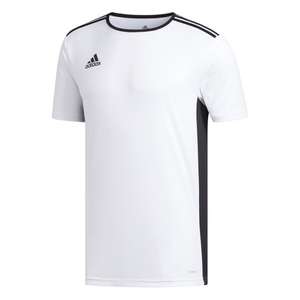 Camiseta Adidas Entrada 18 Masculina - Branco+preto | R$50