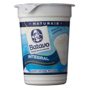 Iogurte Natural Integral Batavo 170g | R$1,11