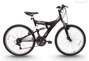 Bicicleta Aro 26 Track Bikes Tb 200 Mountain Bike Com 18 Marchas E Full Suspension – Preta | R$ 692