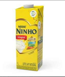 15 Leite Ninho Integral 1 Litro + 3 Leite Semi Desnatado Ninho Levinho 1 Litro | R$ 3,85 Und.