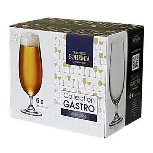 Jogo De Taa De Cerveja Gastro 380 Ml 6 Peas - Bohemia | R$77