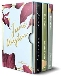 Box Jane Austen - 3 Volumes - Emma, Mansfield Park E Abadia De Northanger R$ 51