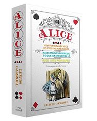 Box Alice No Pas Das Maravilhas E Alice Atravs Do Espelho + Alice Para Colorir
