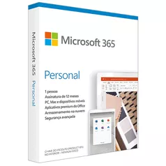 Microsoft 365 Personal Assinatura Anual Para 1 Usuário 1tb Nuvem