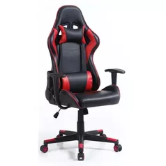 Cadeira Gamer Prizi Fusion - Vermelha