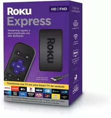 Roku Express Streaming Player Full Hd + Hdmi + Usb